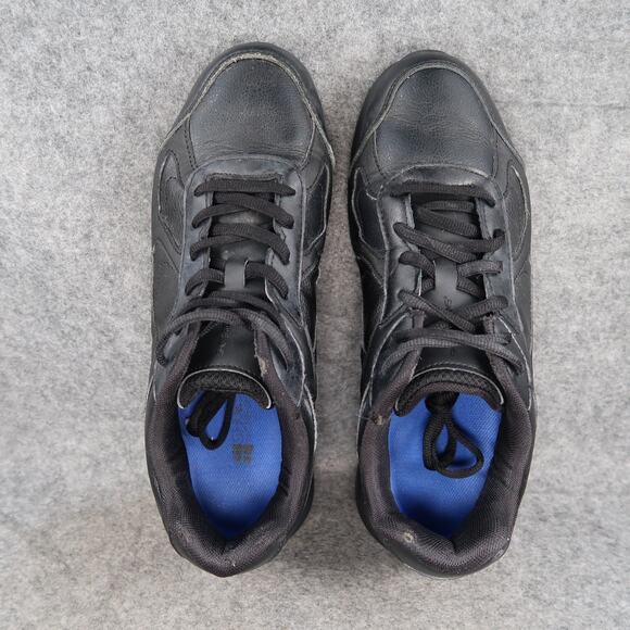 Shoes for Crews Slip Resistant Work Sneaker Womens 11 Galley II Black Leather - Picture 8 of 16